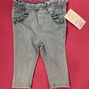 Sparkle ruffle jeans